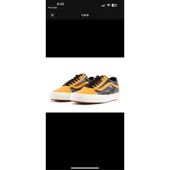 Vans Old Skool MTE Mens Size 6.5 and Women’s 8 Leather All Weather Skate Apricot - Picture 1 of 9